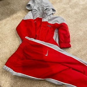 Ohio state warm up jacket and pants 12 month guc
